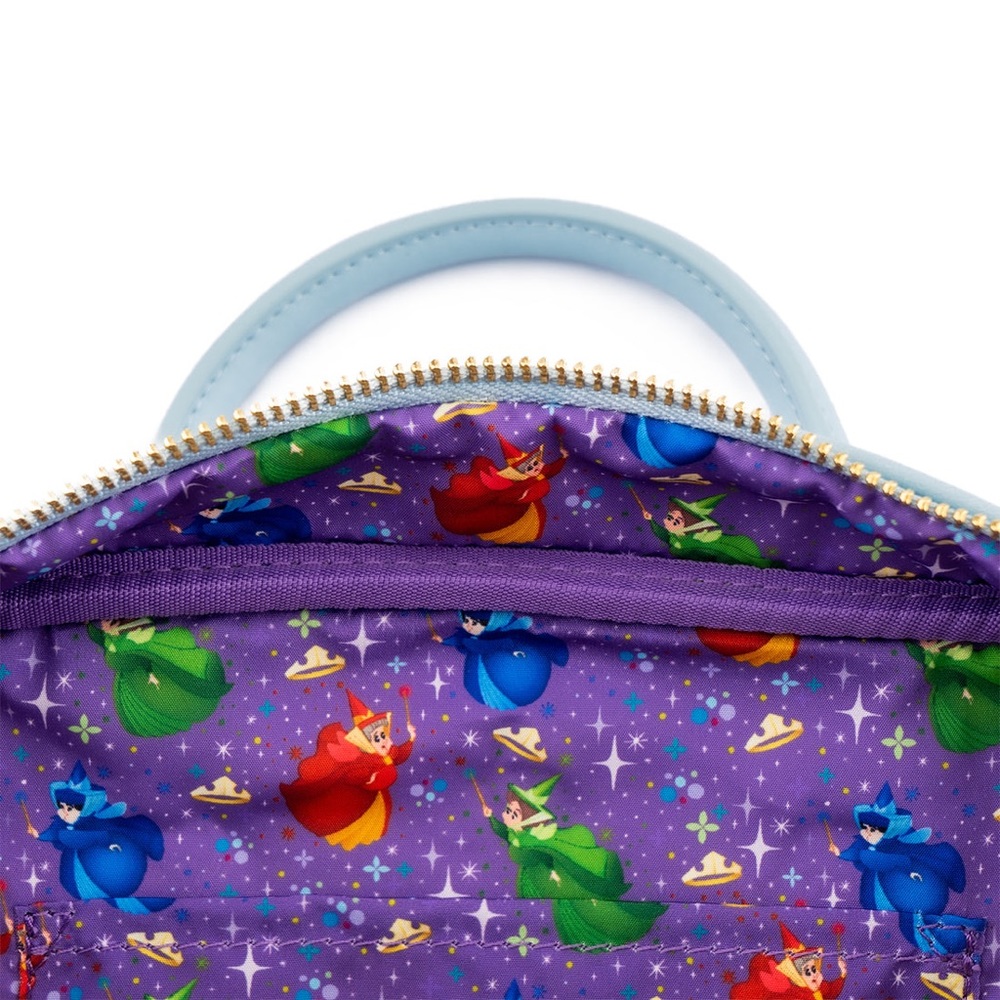 Loungefly Disney Princess Castle Series Sleeping Beauty Crossbody - Picture 5 of 5